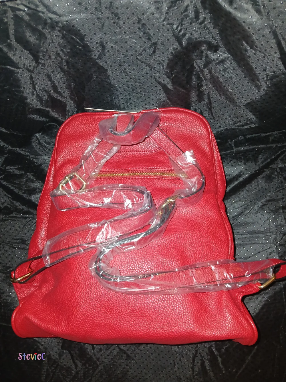 Scarleton red backpack